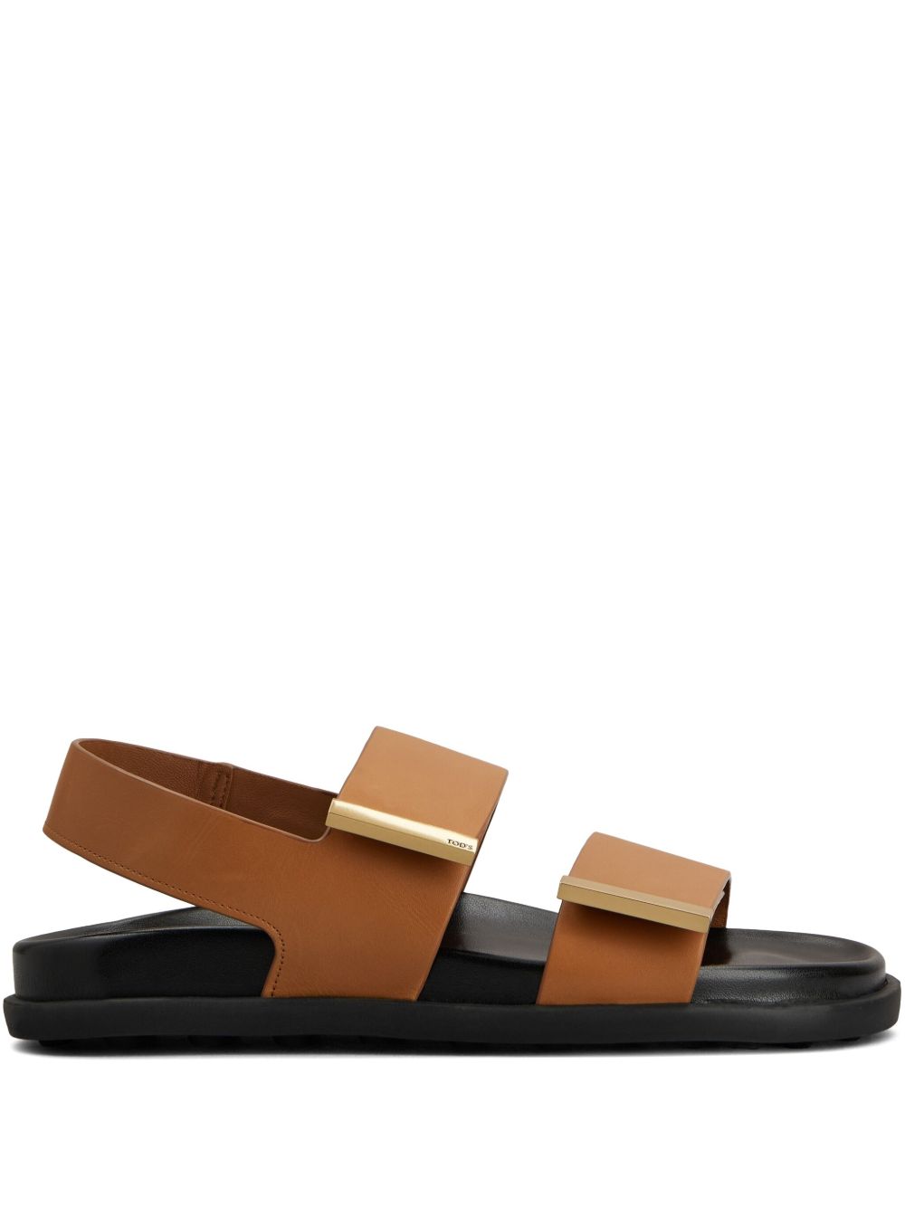 Tod'S Sandals Leather Brown — Women's Sandals 2026