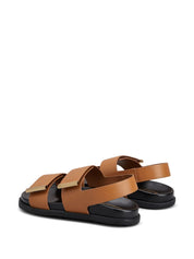 Tod'S Sandals Leather Brown — Women's Sandals 2026