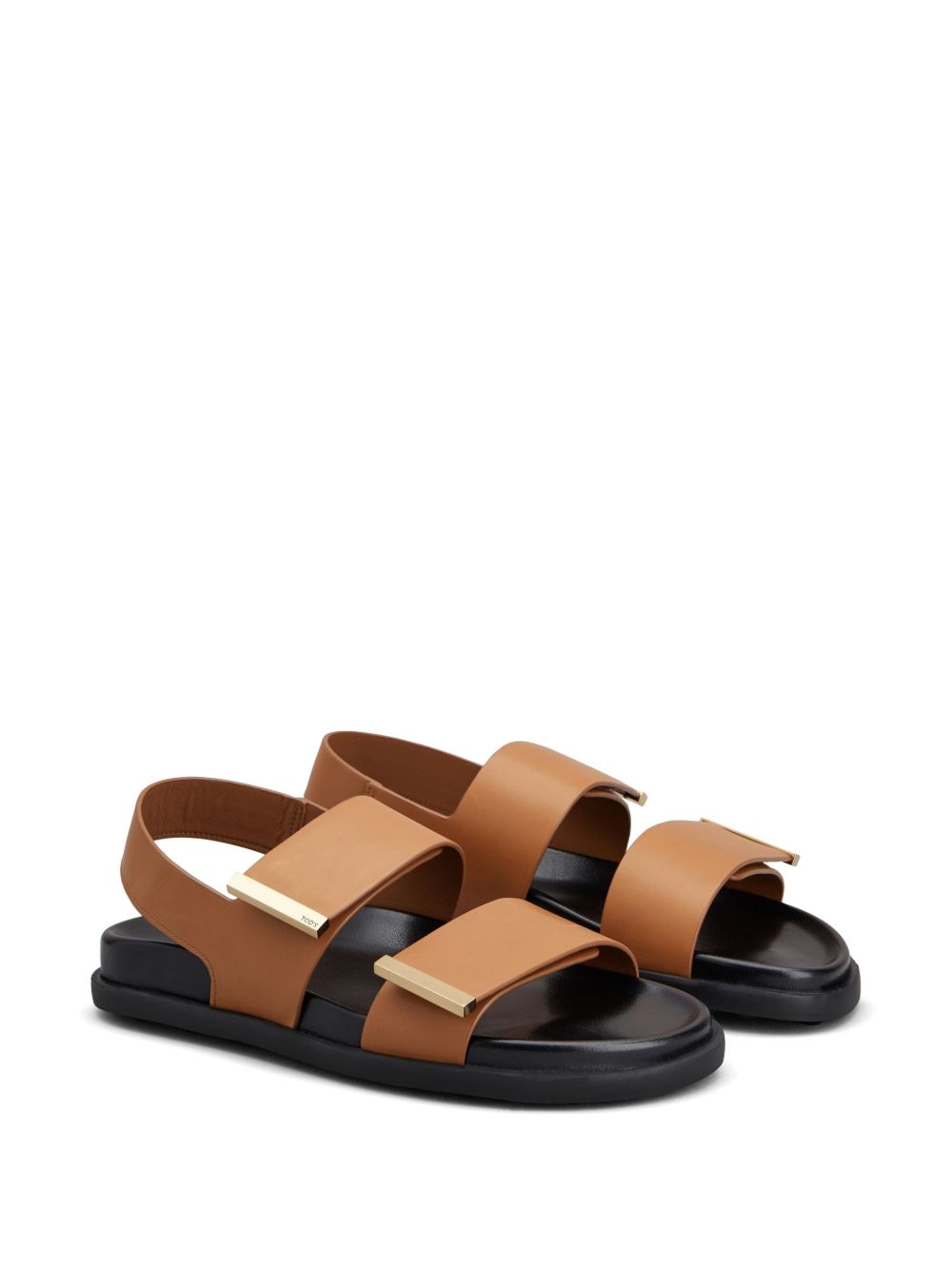 Tod'S Sandals Leather Brown — Women's Sandals 2026