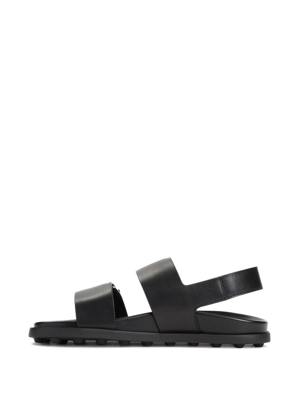 Tod'S Sandals — Black Leather Slingback | Aumifour