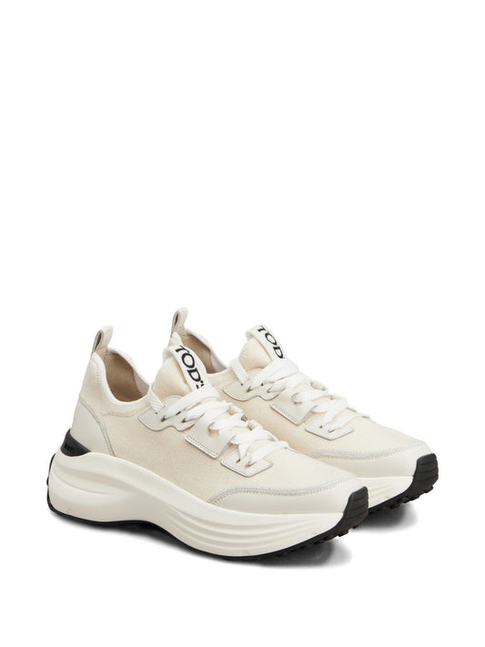Tod'S Light Grey Sneakers — Elegant Everyday Comfort