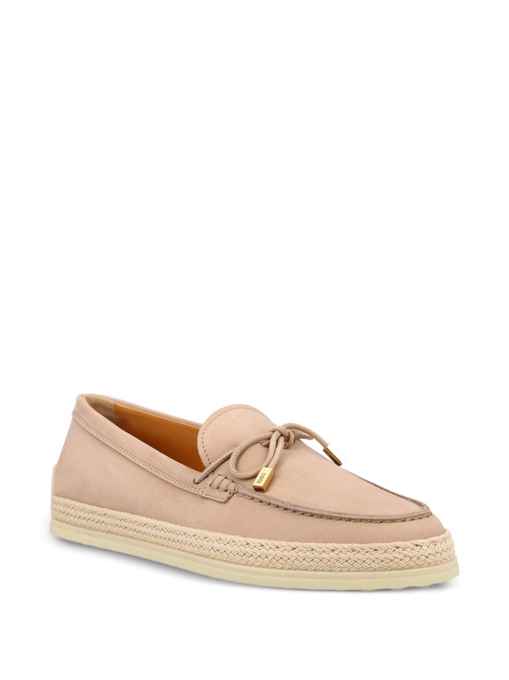 Tod'S Powder Suede Moccasins for Women — Refined Comfort
