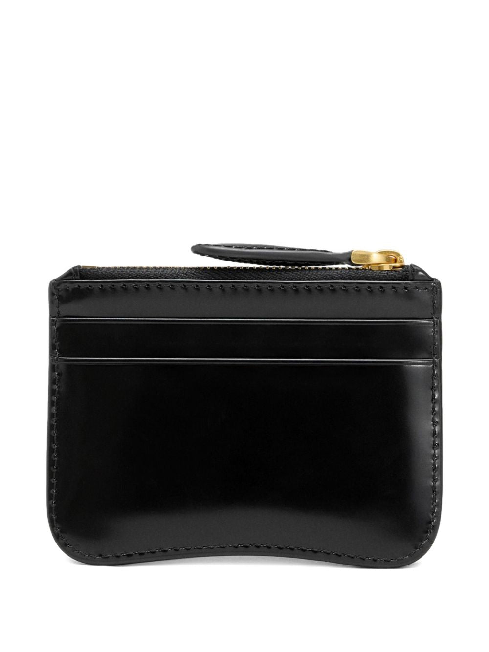 Ami Paris Black Wallets — Stylish Leather Card Cases