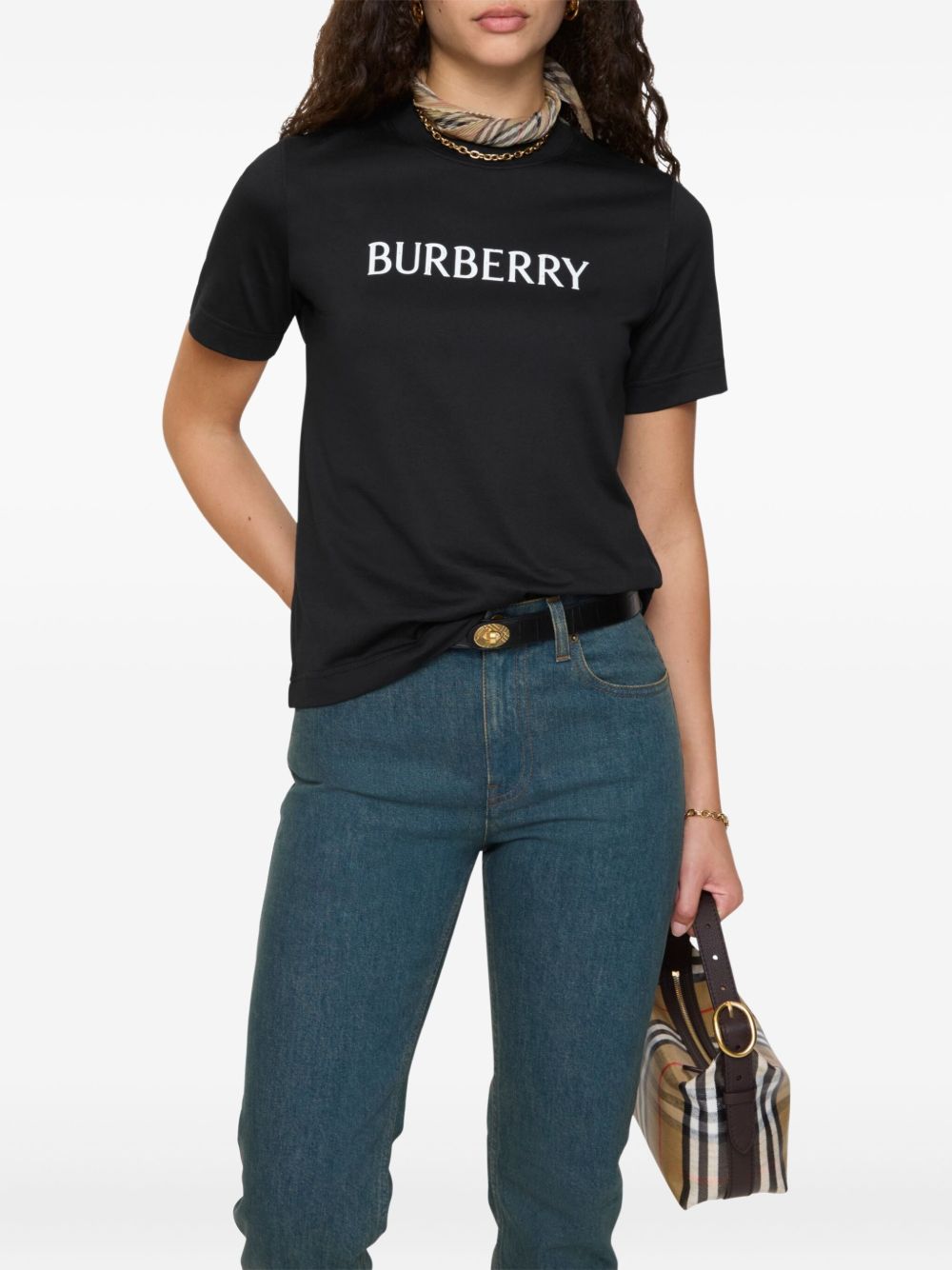 Burberry T-shirts and Polos Black