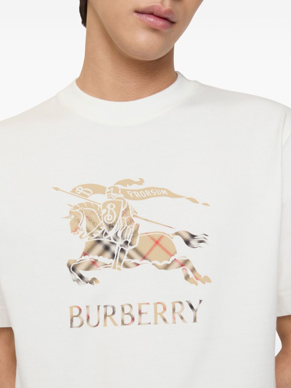 Burberry T-shirts and Polos White