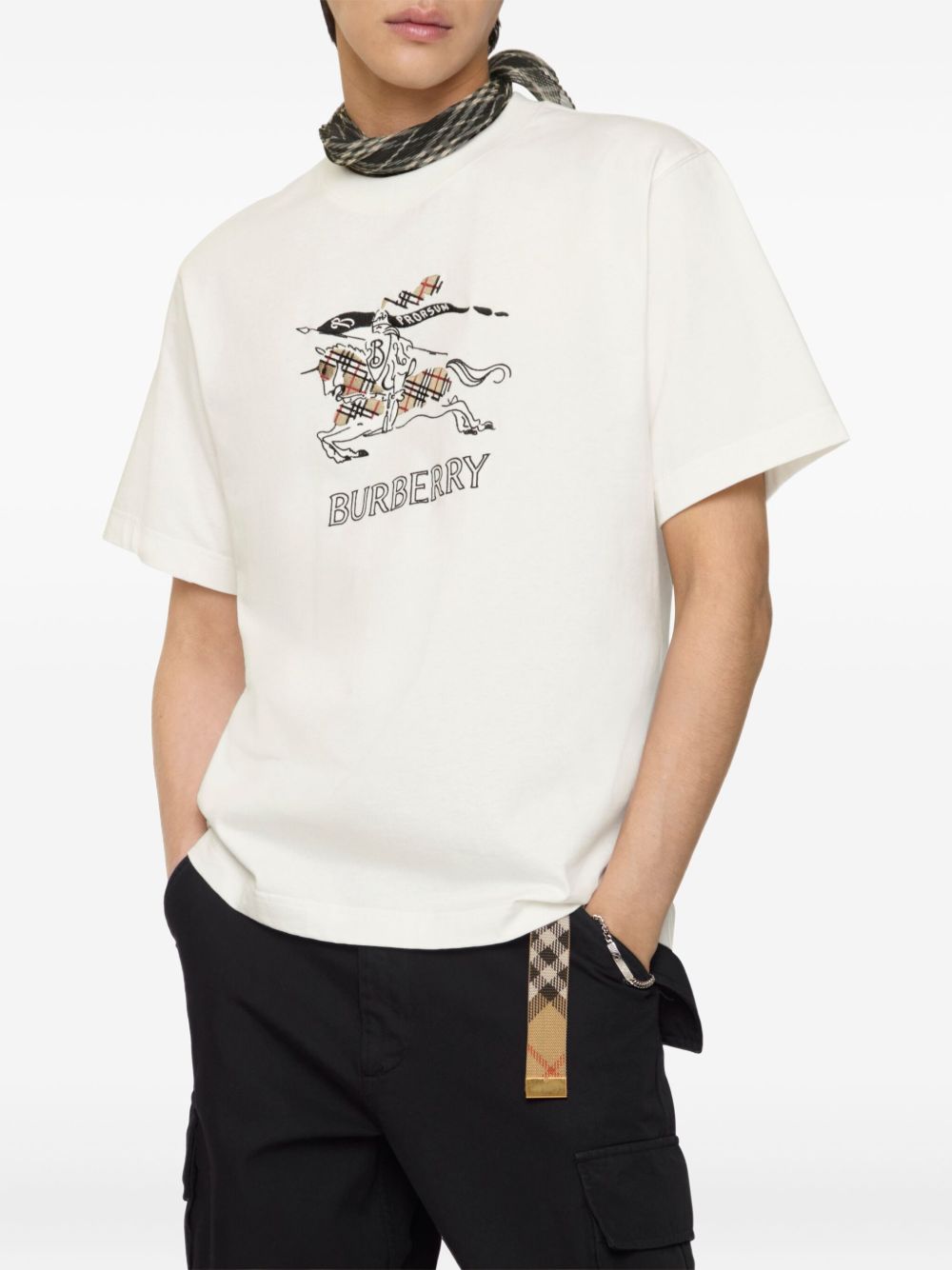 Burberry T-shirts and Polos White