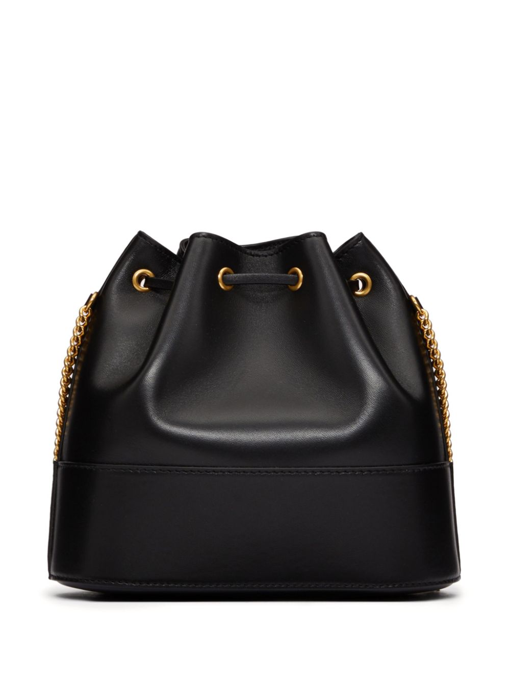 Valentino Garavani Black VLogo Leather Mini Clutch