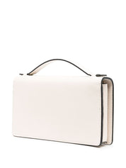 Valentino Garavani Ivory Clutch — VLogo Wallet-on-Chain