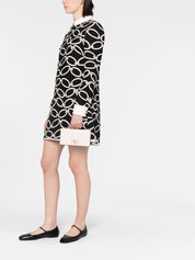 Valentino Garavani Ivory Clutch — VLogo Wallet-on-Chain