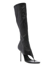 Paris Texas Boots Black — Lidia Thong Boots