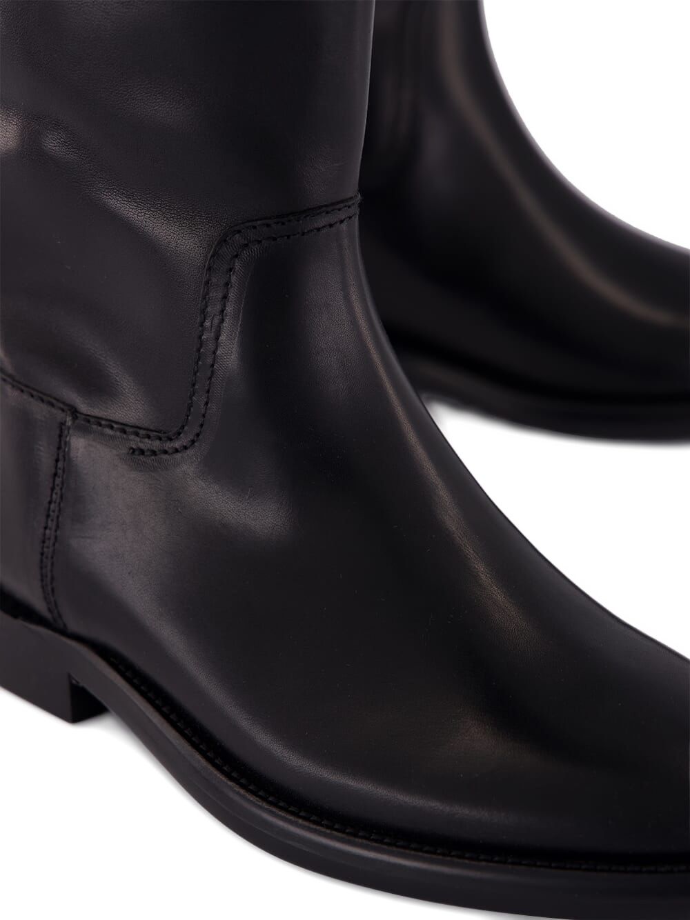 Paris Texas Boots Black — Sleek Leather Ankle Boots