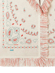 Alanui Sweaters Cream — Cashmere & Linen Shawl Cardigan