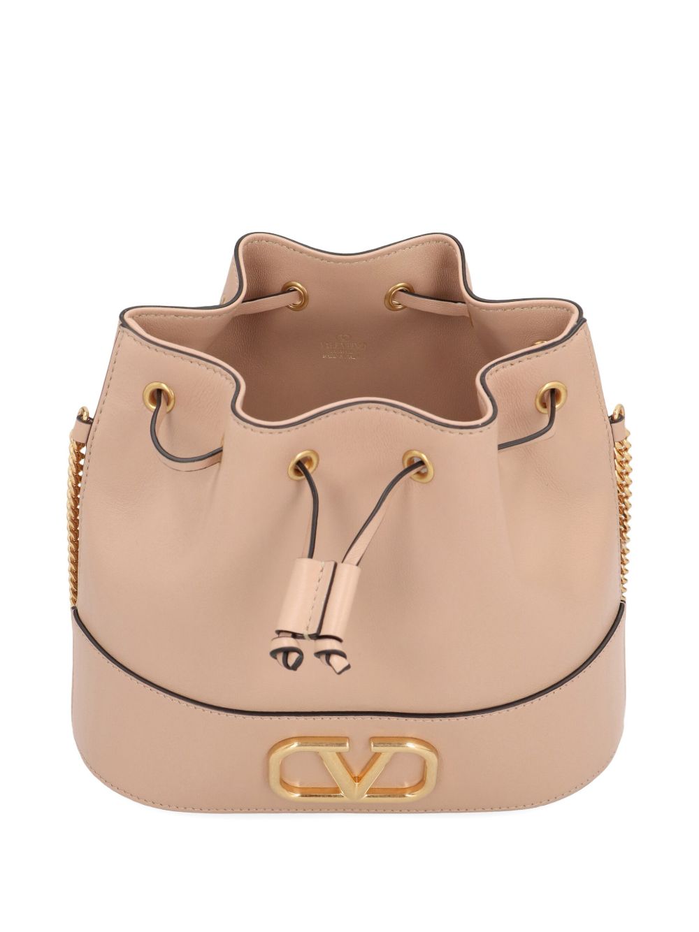Valentino Garavani Pink Clutch — Mini VLogo Leather Bag