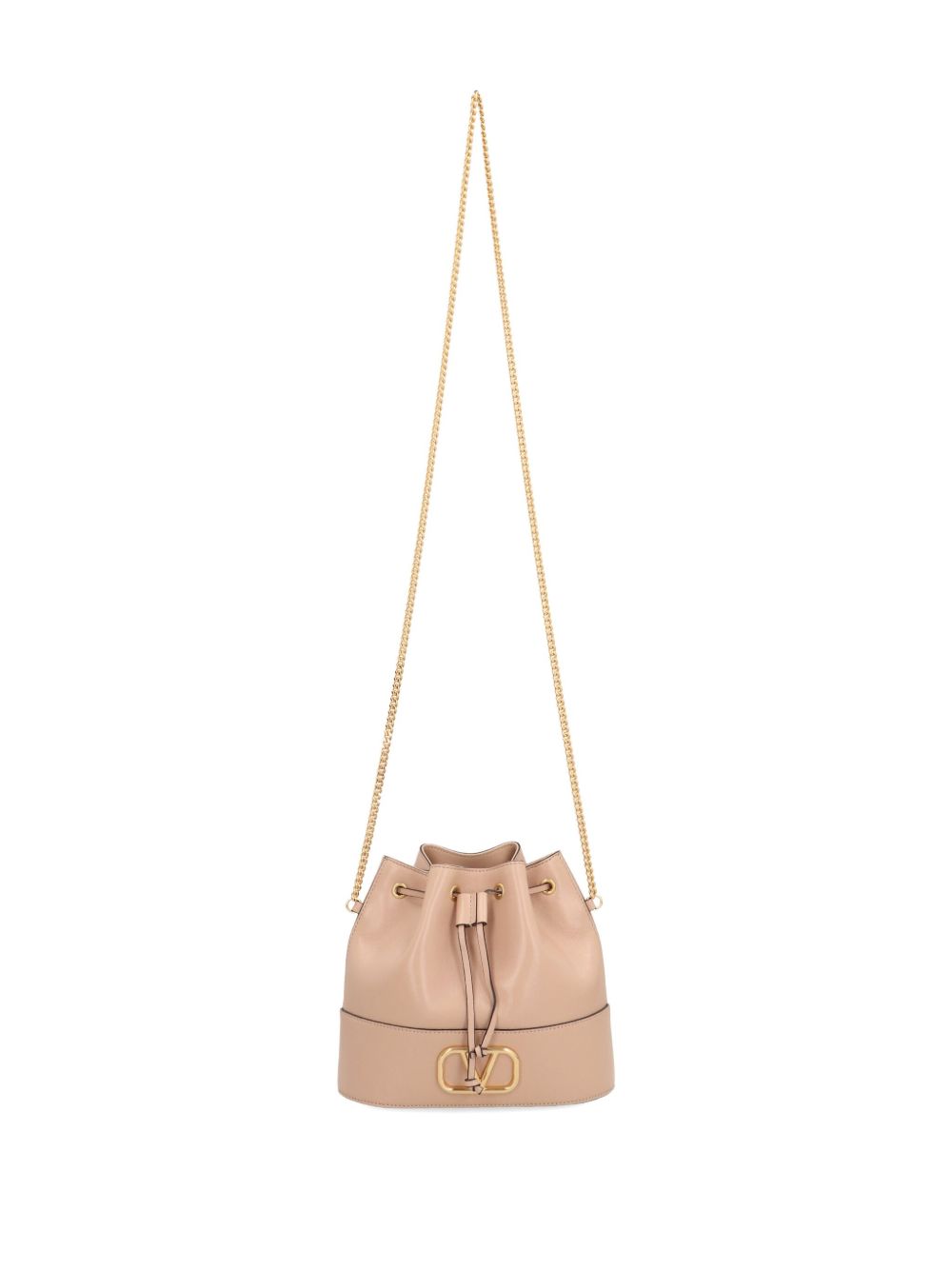 Valentino Garavani Pink Clutch — Mini VLogo Leather Bag