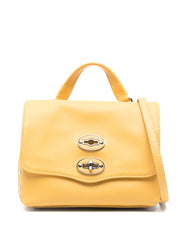 Zanellato Yellow Handbag — Postina Saeta Baby Leather
