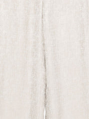 Emporio Armani Capsule PRE Trousers — Beige straight-leg trousers