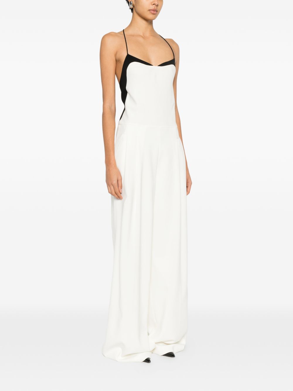 Tom Ford White Jumpsuit — Silk Evening Camisole