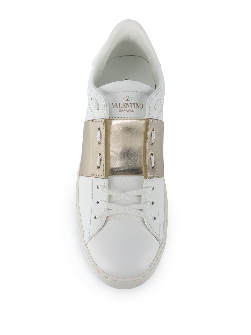 Valentino Garavani Grey Sneakers — Refined Leather Comfort