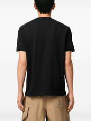 Ami Paris Black T-Shirts & Polos — New In Topwear