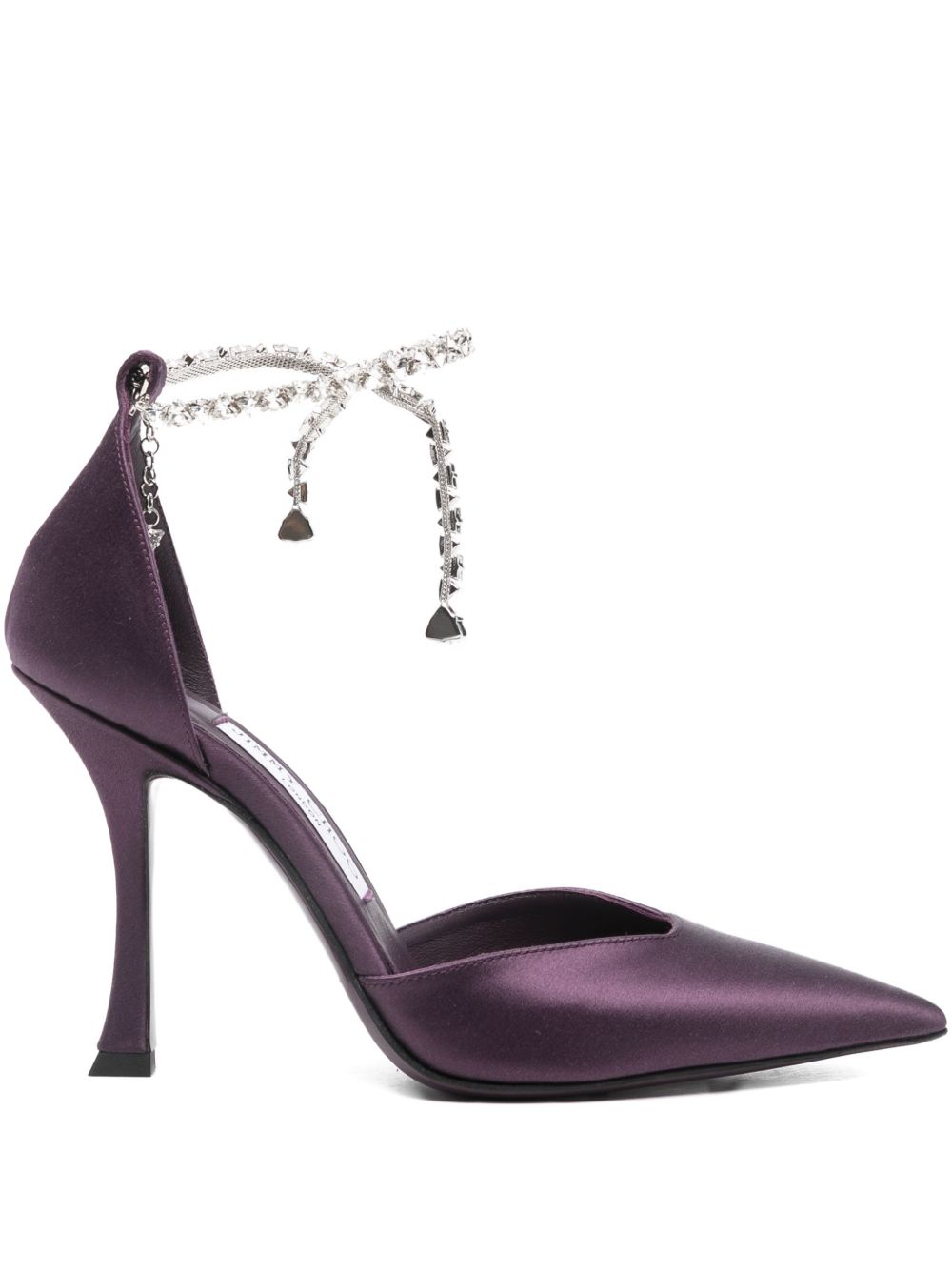 Jimmy Choo High Heel Pumps — Bordeaux Leather Stevie