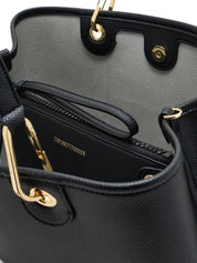 Emporio Armani Black Shopper Bag — MyEA Medium