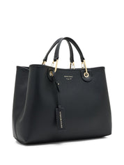 Emporio Armani Black Shopper Bag — MyEA Medium