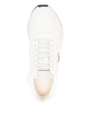 Emporio Armani Sneakers White — Men's Logo Nylon Sneaker
