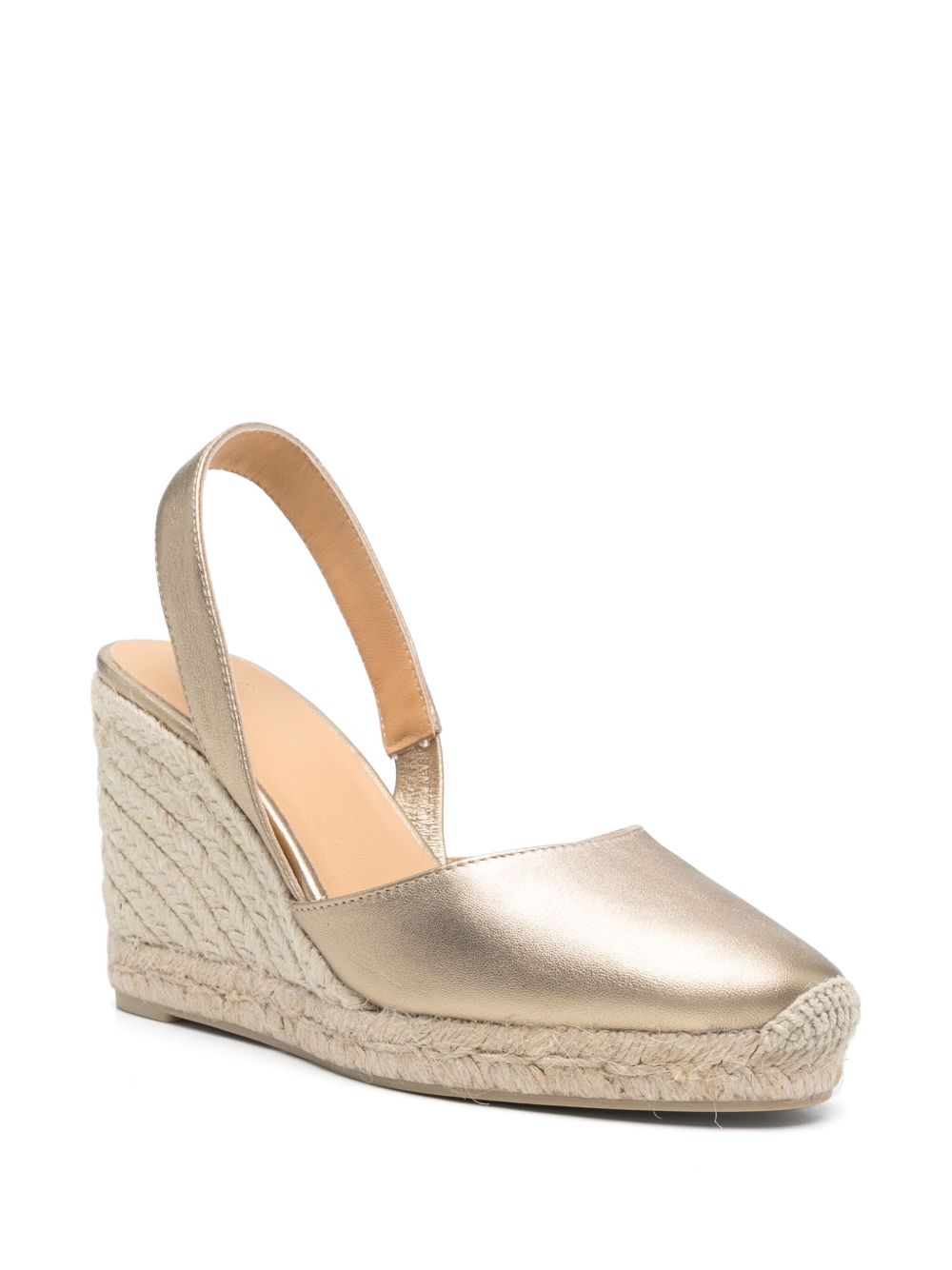 Castañer Castaner Flat shoes Golden