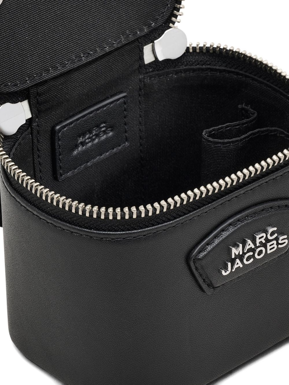 Marc Jacobs Black Mini Vanity Case — Clutch with Chain Strap
