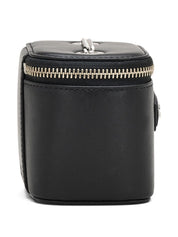 Marc Jacobs Black Mini Vanity Case — Clutch with Chain Strap