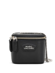 Marc Jacobs Black Mini Vanity Case — Clutch with Chain Strap