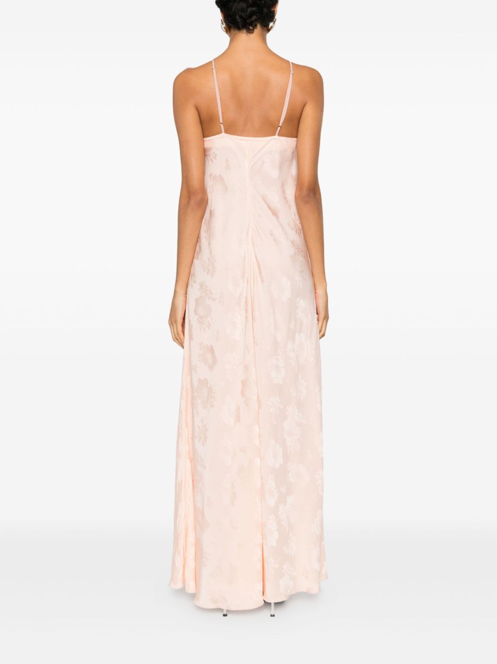 Forte Forte Dresses Powder — Powder-Soft Floral Midi