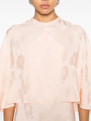 Forte Forte Dresses Powder — Powder-Soft Floral Midi