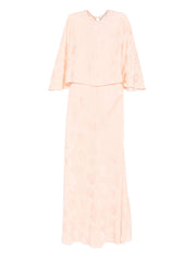 Forte Forte Dresses Powder — Powder-Soft Floral Midi