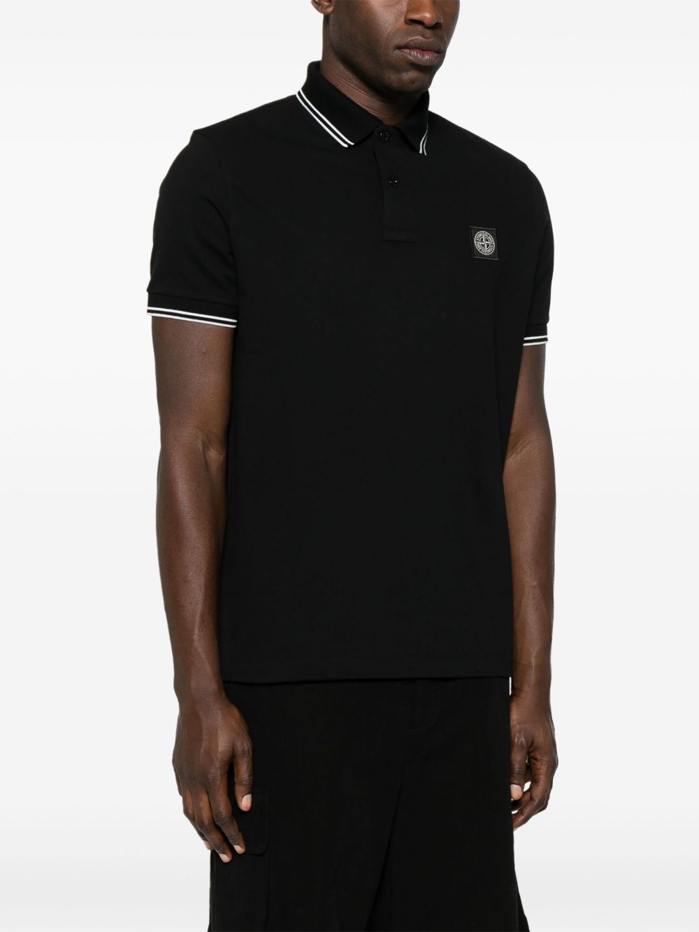 Stone Island T-shirts and Polos Black