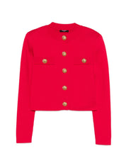 Balmain Sweaters Fuchsia