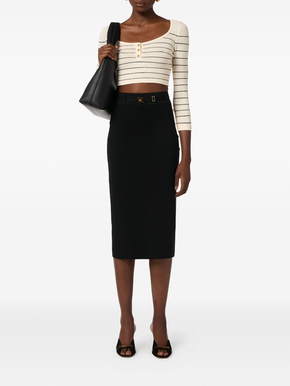 Elisabetta Franchi Skirts Black