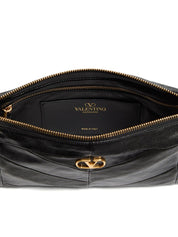 Valentino Garavani Black Shoulder Bag — Panthea Small