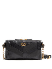 Valentino Garavani Black Shoulder Bag — Panthea Small