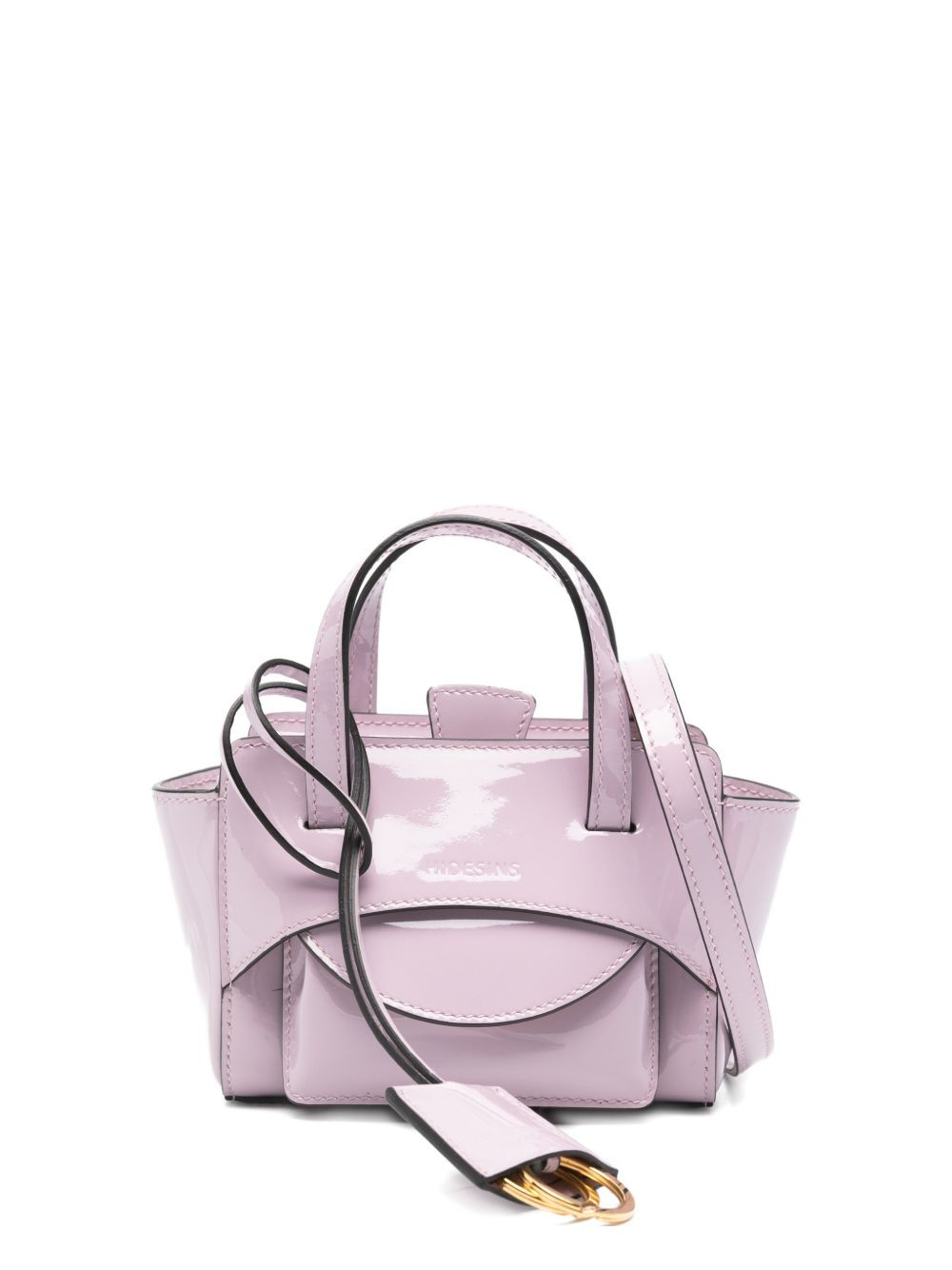 Lilac Flap XS Leather Shopper — HIDESINS Bags