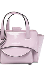 Lilac Flap XS Leather Shopper — HIDESINS Bags