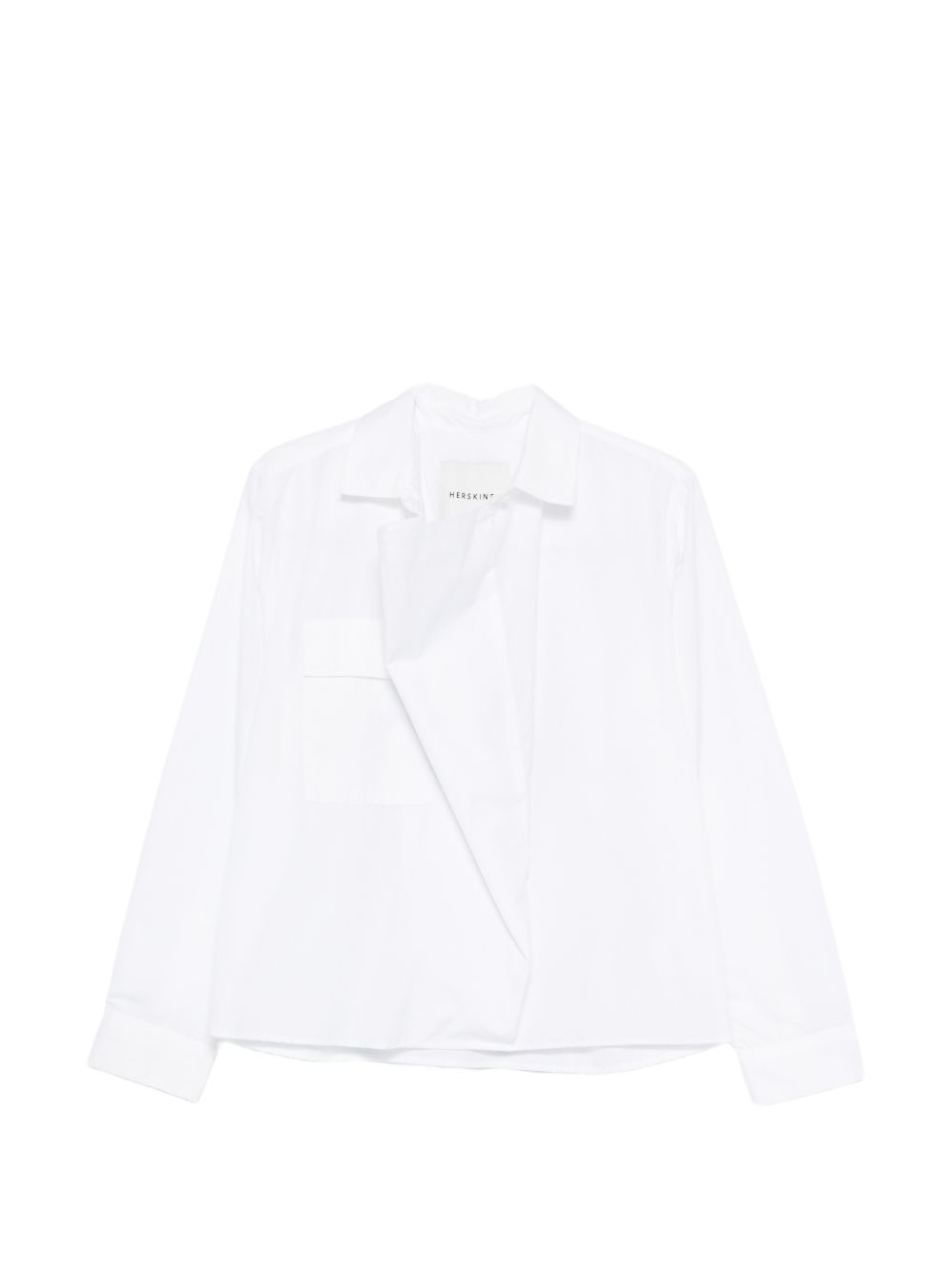 HERSKIND White Cotton Shirt — Effortless Luxury