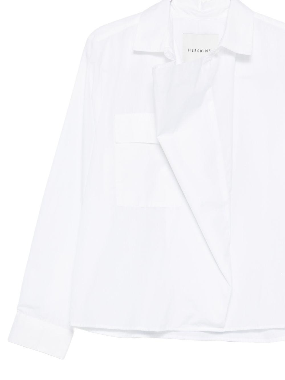 HERSKIND White Cotton Shirt — Effortless Luxury