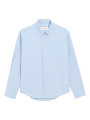 Ami Paris Shirts Clear Blue