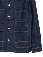 PS By Paul Smith Jackets Blue — Cotton Button Jacket