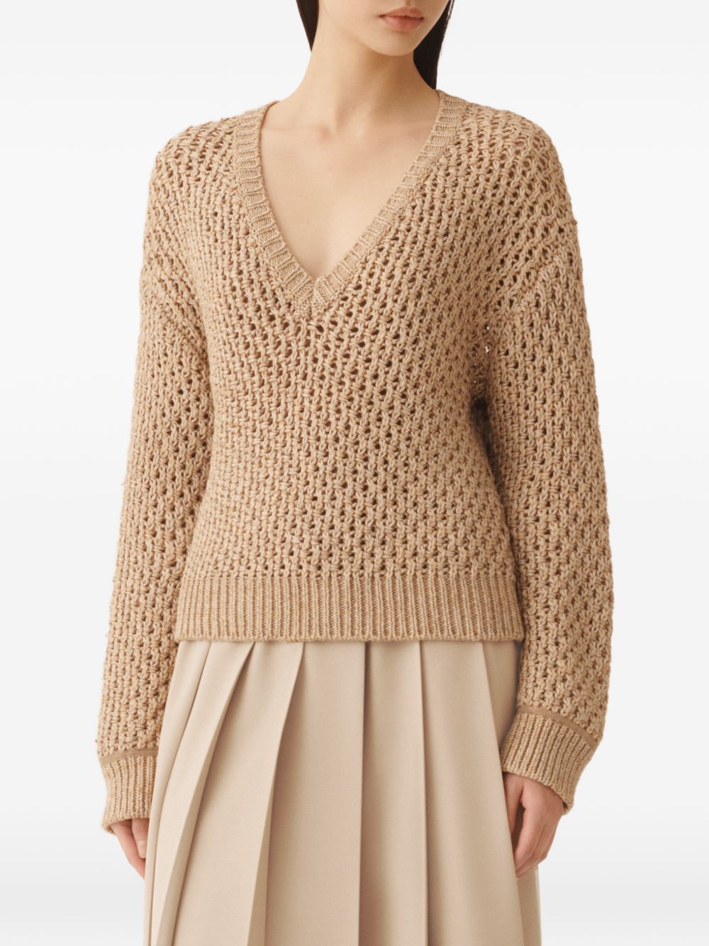 Fabiana Filippi Sweaters Ivory