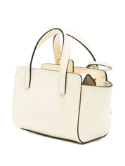 Yellow Leather Shopper Bag — HIDESINS Flap XS