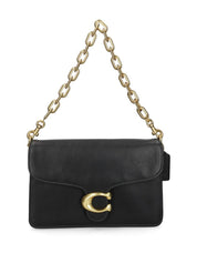Black Coach Silk & Nylon Tabby Chain Shoulder Bag