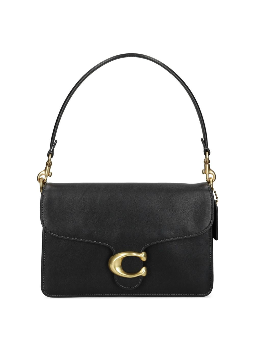 Black Coach Silk & Nylon Tabby Chain Shoulder Bag