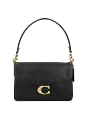 Black Coach Silk & Nylon Tabby Chain Shoulder Bag